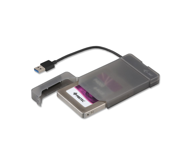 i-tec USB 3.0 MySafe Easy Obudowa 2,5" 9,5mm SATA HDD / SSD Czarny - 456344 - zdjęcie 3
